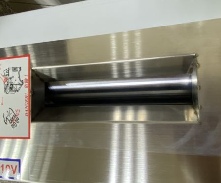 水餃皮機上視圖 (小麵糰專用)